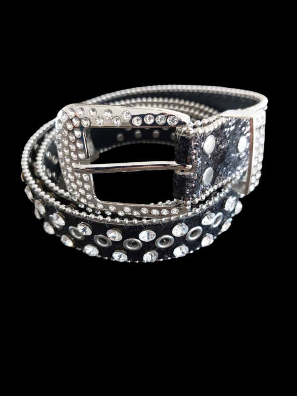 Black Diamond Glitter Belt