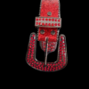 #57 Red Glitter Belt