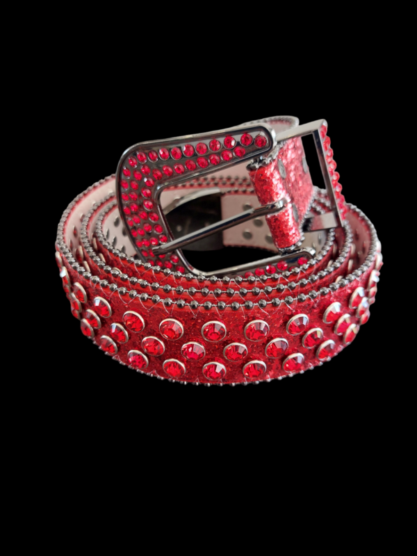 Red Glitter Belt