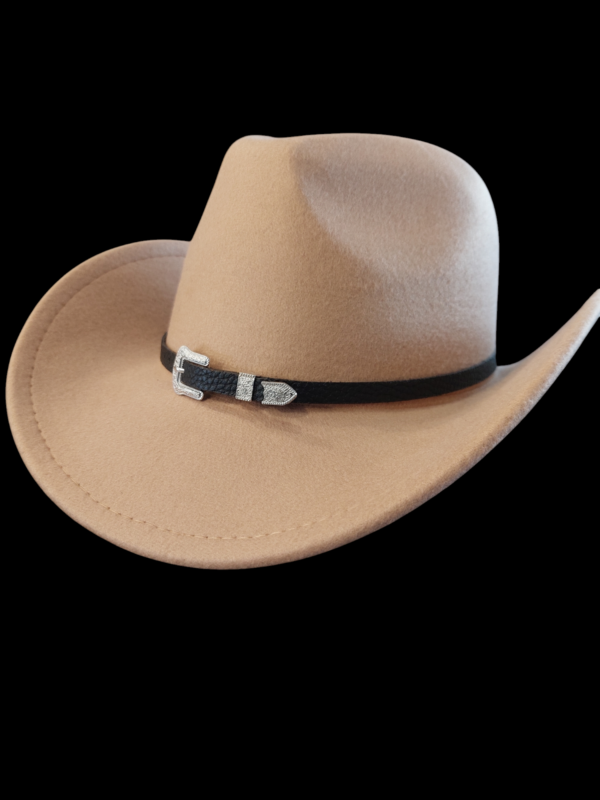 Felt Cowboy Hat with Belt Band