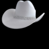White Hat with Hearts